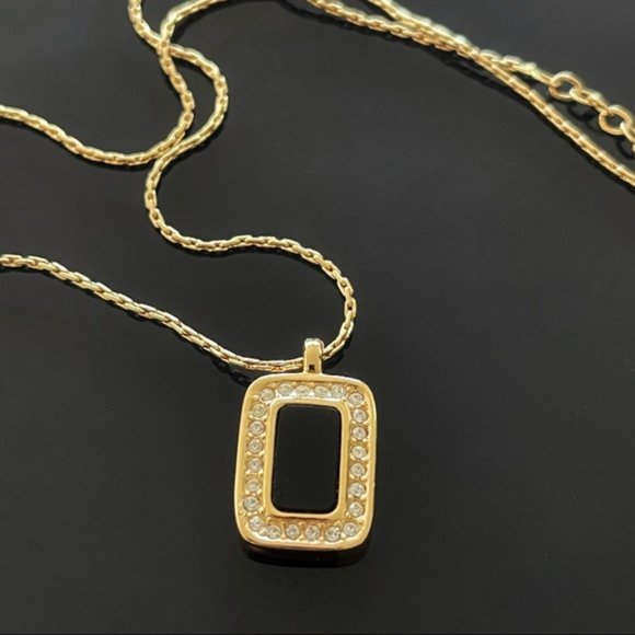 ✨Stunning Christian Dior Black Onyx Necklace - Picture 3 of 5